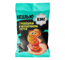 Кешью Ем жареный со вкусом гребешков, 180г