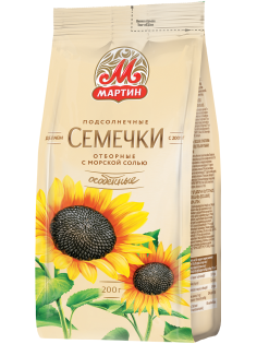 Семечки подсолнечника От Мартина Особенные обжаренные с морской солью, 200г