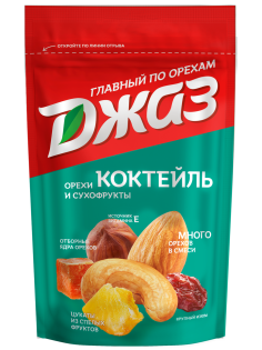 Смесь орехов и сухофруктов Джаз 150г