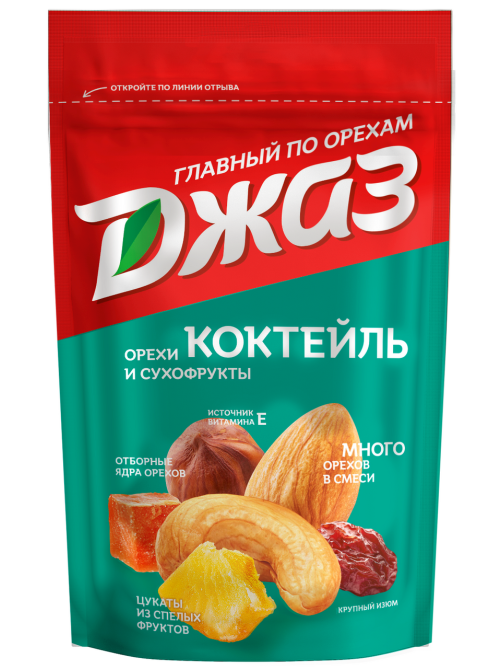 Смесь орехов и сухофруктов Джаз 150г