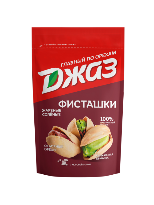 Фисташки жареные Джаз соленые, 130г