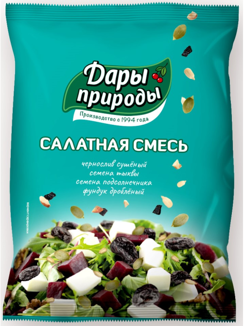 Смесь салатная Дары природы с черносливом, 80г
