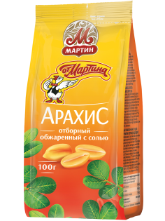 Арахис От Мартина отборный обжаренный с солью, 100г