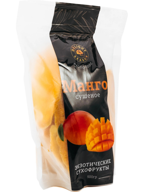 Манго Delight Season натуральный сушеный, 500г