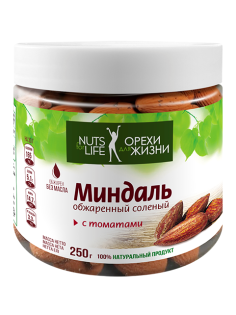 Миндаль Nuts for Life с томатами, 250г