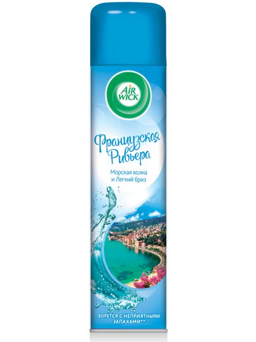 Освежитель воздуха AirWick Французская Ривьера Морская волна и легкий бриз, 290мл