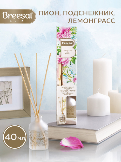 Диффузор Breesal Aroma Sphere Свежесть чувств, 40мл