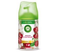 Освежитель воздуха аэрозольный AirWick Freshmatic Розовая магнолия и цветущая вишня сменный баллон, 250мл