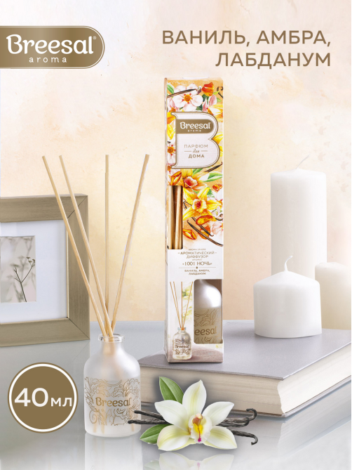 Диффузор Breesal Aroma Sphere 1001 ночь, 40мл