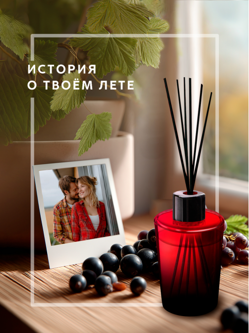 Диффузор ароматический Breesal Passion черная смородина, 70мл