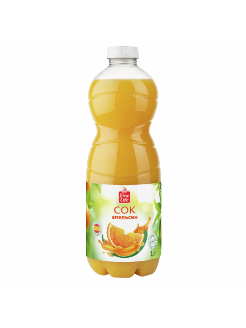Fine Life Сок апельсиновый, 1л