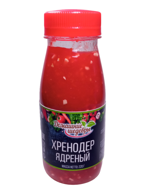 Хренодер ТМ Домашние шедевры ядреный, 220г