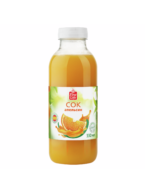 Fine Life Сок апельсиновый, 330мл