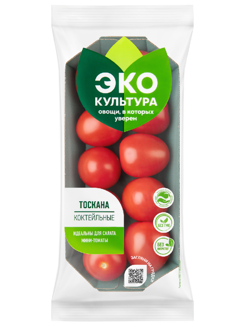 Томаты коктейльные ЭКО-культура Тоскана, 350г