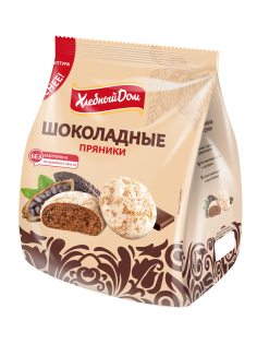 Пряники Хлебный дом шоколадные, 300г