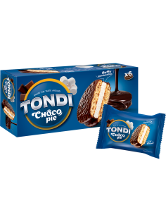 Печенье Tondi choco Pie с маршмеллоу, 180г