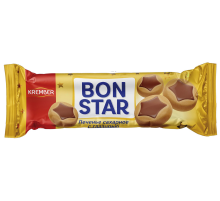 Печенье сахарное Bon Star Krember с глазурью, 90г