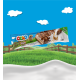 Вафля Ozmo Farm с молочной начинкой покрытые молочным шоколадом с хрустящим зерном, 24г