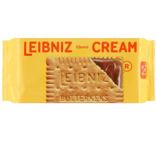 Печенье Leibniz сливочное с шоколадной начинкой, 190г