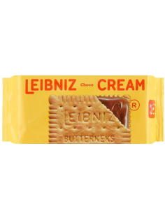 Печенье Leibniz сливочное с шоколадной начинкой, 190г