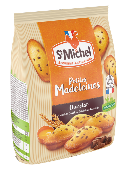 Печенье бисквитное StMichel Petites Madeleines традиционное с шоколадом, 175г