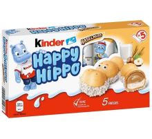 Вафли Kinder Happy Hippo с лесным орехом, 103.5г