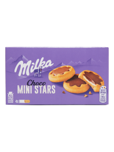 Печенье Milka Choco Mini Stars, 120г