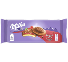 Бисквит Milka Choco Jaffa с малиновым джемом, 147г