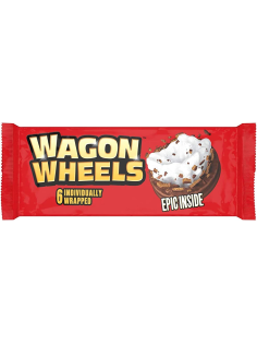 Печенье Wagon Wheels Original с суфле, 220г