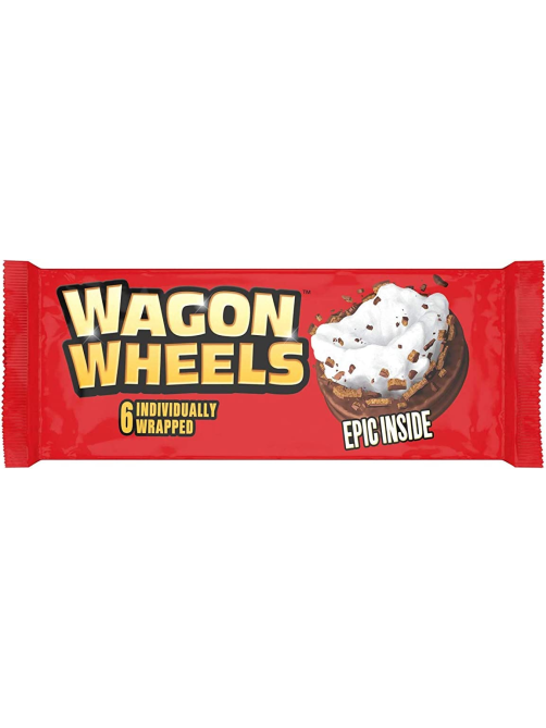 Печенье Wagon Wheels Original с суфле, 220г