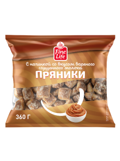 Fine Life Пряники вареное сгущенное молоко, 360г