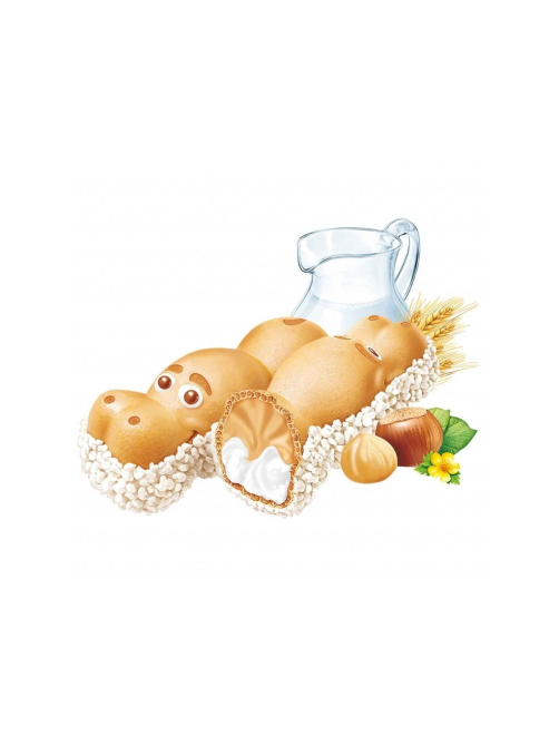 Вафли Kinder Happy Hippo с лесным орехом, 103.5г