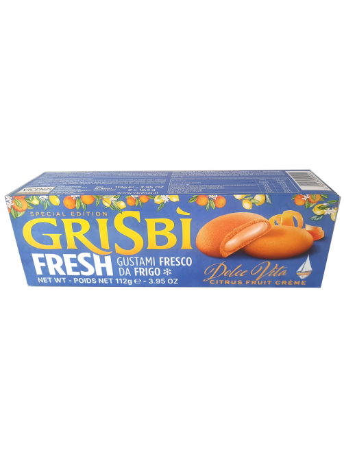 Печенье Grisbi цитрусовый крем, 112г