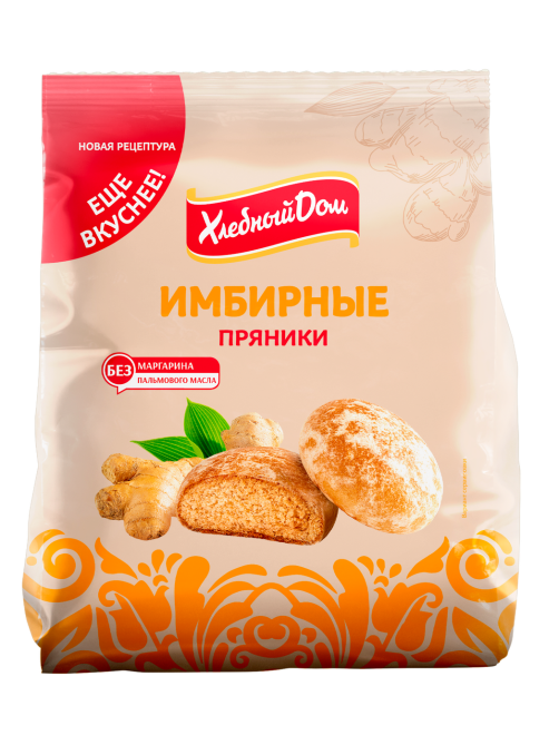 Пряники Хлебный дом имбирные, 300г