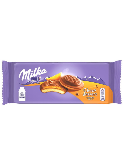 Бисквит Milka Choco Dessert с апельсиновым джемом, 147г
