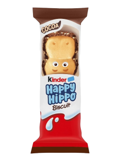 Вафли Kinder Happy Hippo Cacao, 20.7г