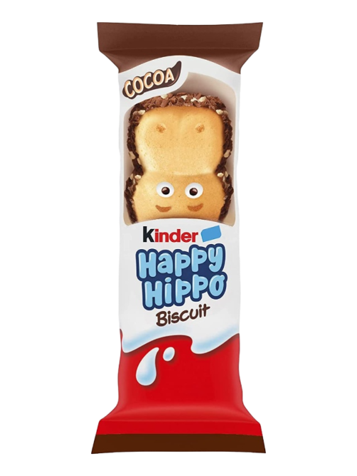 Вафли Kinder Happy Hippo Cacao, 20.7г