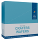Плитка вафельная Crafers Wafers с молочной начинкой, 50г