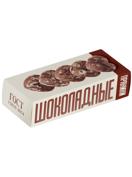 Пряники Полет СССР шоколадные, 250г