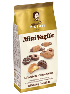 Печенье Vicenzi Minivoglie ассорти, 250г
