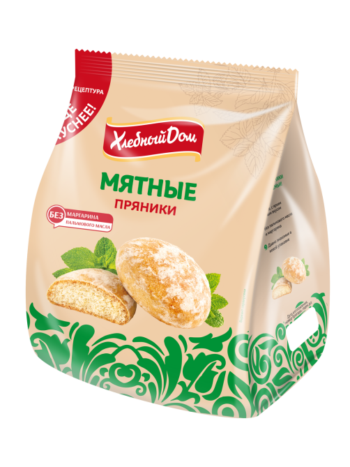 Пряники Хлебный дом мятные, 300г