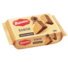 Вафли Яшкино шоколадные, 200г