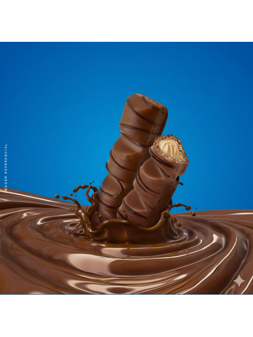Вафли Biscolata Duomax фундук, 44г x 12 шт