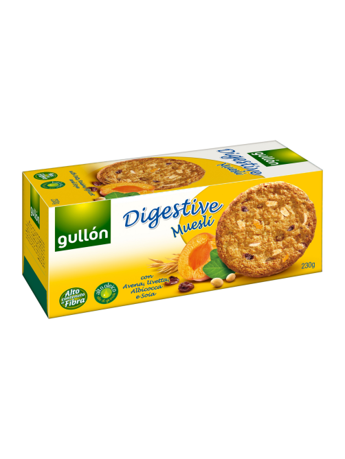 Печенье Gullon Digestive Muesli с мюсли, 230г