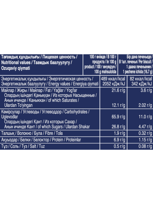 Печенье Mcvitie's Digestives цельнозерновое с молочным шоколадом, 200г