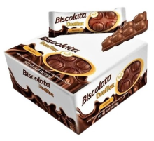 Вафли Biscolata Duomax фундук, 44г x 12 шт