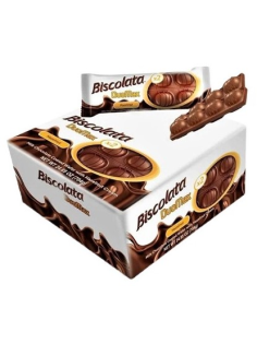 Вафли Biscolata Duomax фундук, 44г x 12 шт