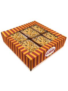 Печенье затяжное Семейка Озби с кунжутом, 340г
