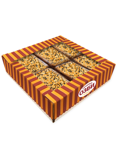 Печенье затяжное Семейка Озби с кунжутом, 340г