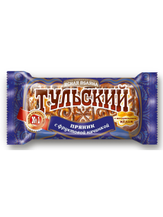 Тульский пряник Ясная Поляна с фруктовой начинкой, 130г